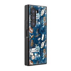 Aesthetic Harry Samsung Z Fold Glass Case