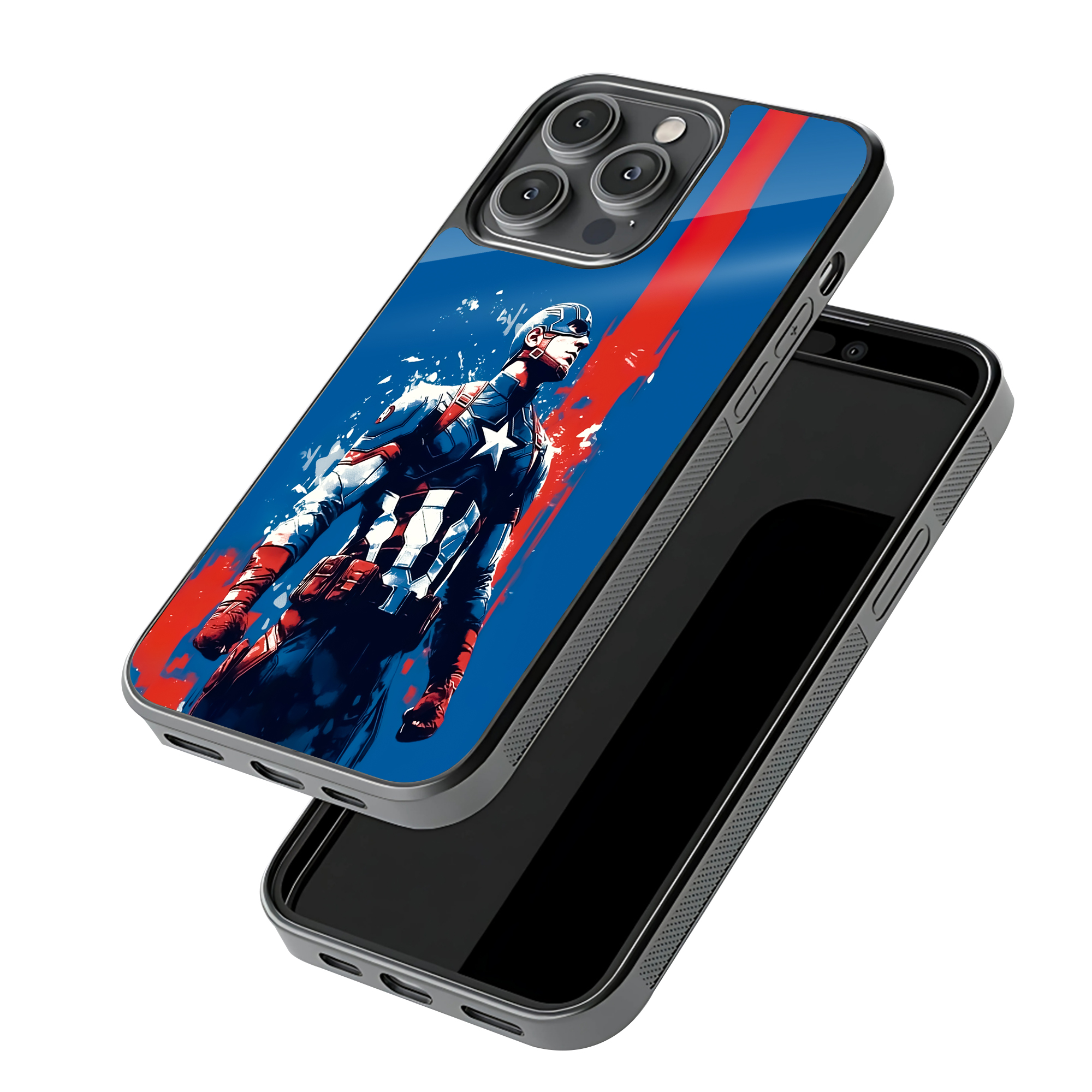 Captain America Glass Case - Image 3