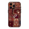Red Shan Rug Collage Silicone Case
