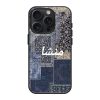 Blue Manshaa Patchwork Glass Case