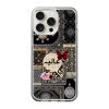 Red Butterfly Carpet Clear Case