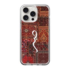 Persian Rug Patchwork Clear Case