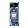Quranic Blue Rug Samsung Z Flip Glass Case