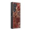 Red Manshaa Patchwork Samsung Z Fold Glass Case