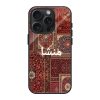 Red Manshaa Patchwork Glass Case