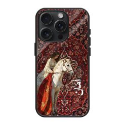 Princess Dream Velvet Rug Glass Name Case