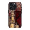 Charminar Rug Collage Glass Case