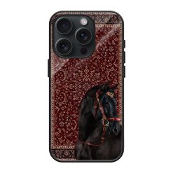 Persian Horse Rug Glass Case