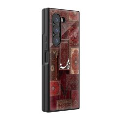 Fatimah Patchwork Rug Samsung Z Fold Glass Case
