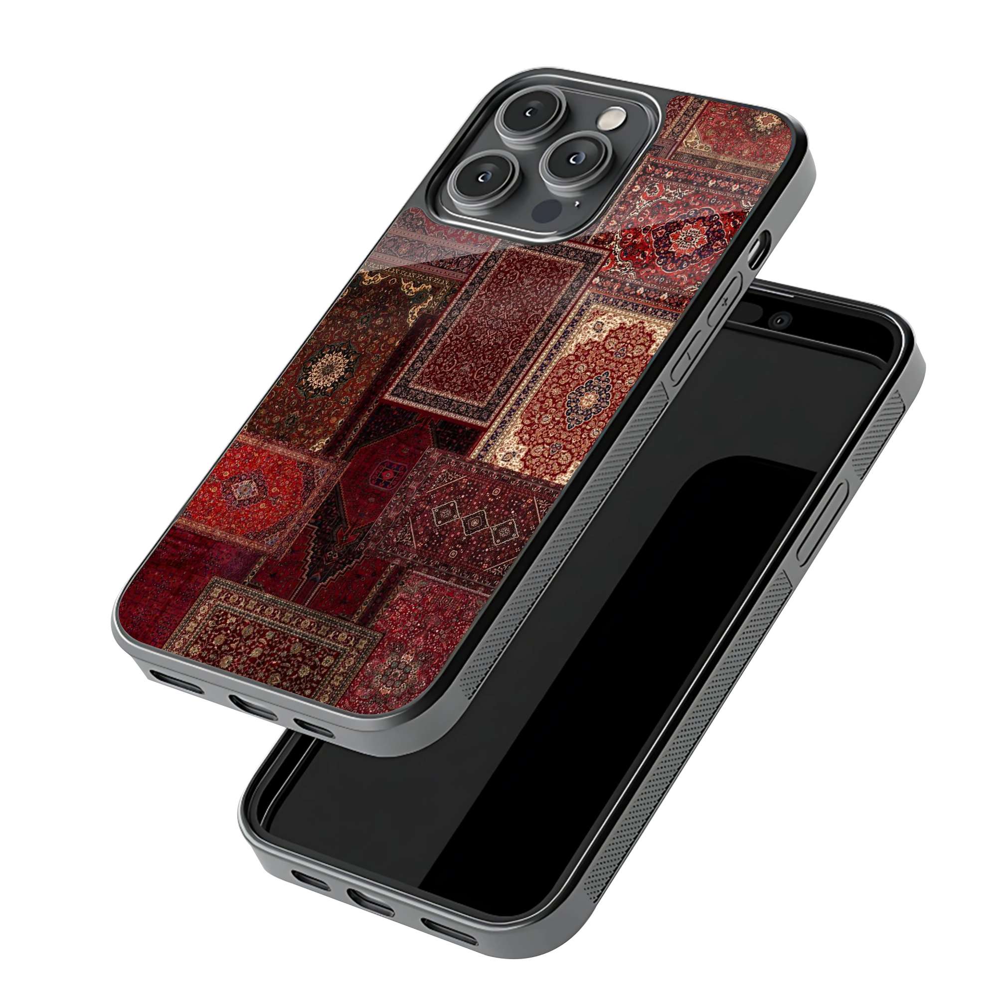 Fatimah Patchwork Rug Glass Case - Image 3