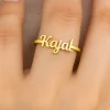 Personalized Fancy Name Ring