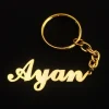 Plain Name Keychain