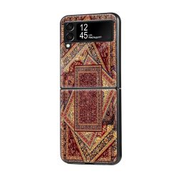 Islamic Red Carpet Samsung Z Flip Glass Case