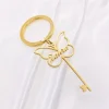 Butterfly & Key Name Keychain