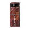 Persian Rug Patchwork Samsung Z Flip Glass Case