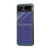 Oriental Field Pattern Samsung Z Flip Glass Case