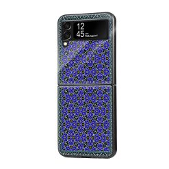 Oriental Field Pattern Samsung Z Flip Glass Case