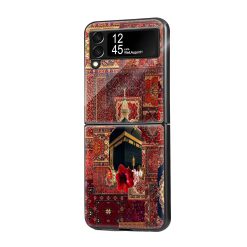 Mecca Clock Tower Samsung Z Flip Glass Case