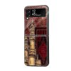 Charminar Rug Collage Samsung Z Flip Glass Case
