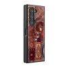 Red Shan Rug Collage Samsung Z Fold Glass Case