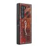 Persian Rug Patchwork Samsung Z Fold Glass Case