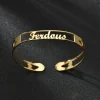 Box Style Name Bracelet