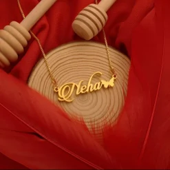 Butterfly Style Name Necklace