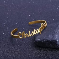 Cursive Style Name Bracelet