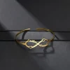 Infinity Couple Heart Name Bracelet