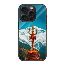 Trishul Shakti Glass Case