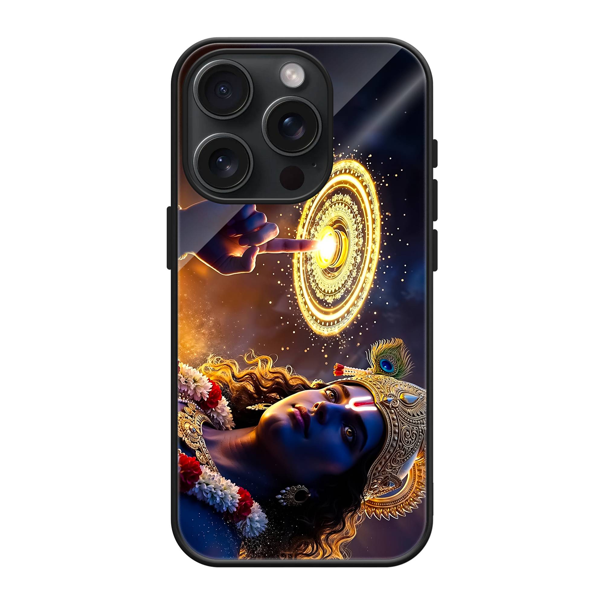 Sudarshan Chakra Glass Case