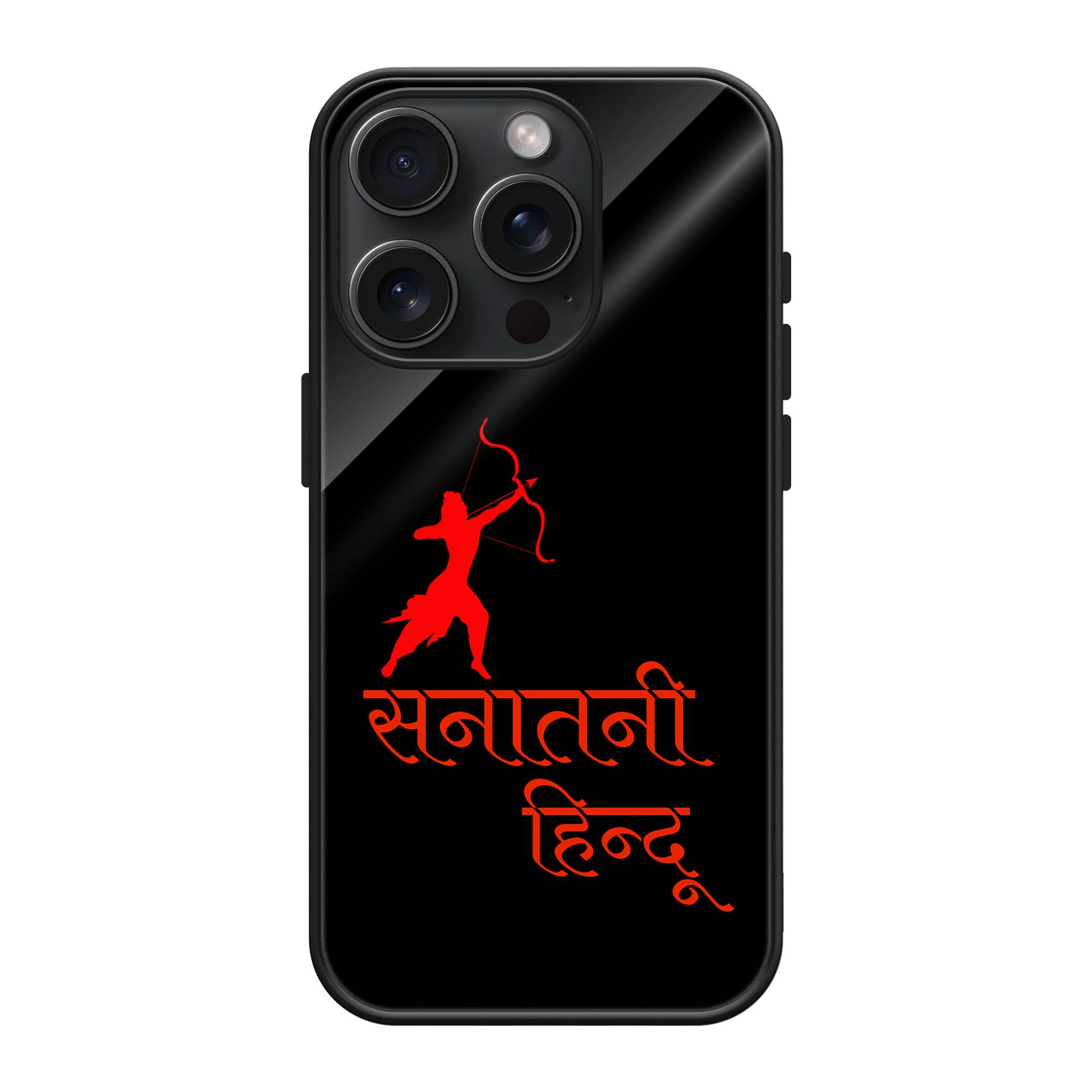 Sanatani Hindu Glass Case