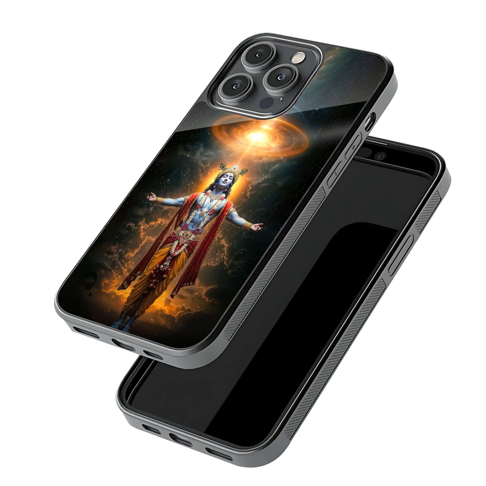 Lord Krishna Glass Case - Image 3