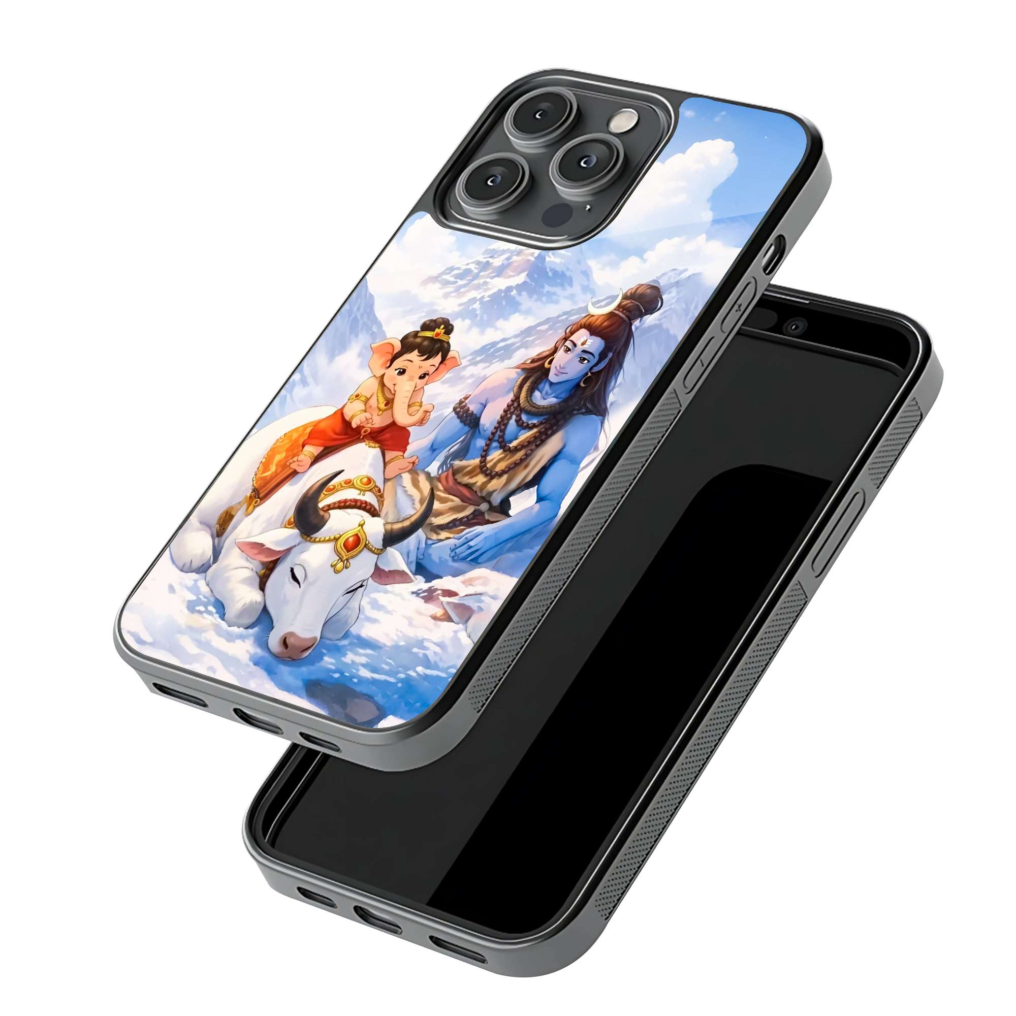 Bal Ganesha Glass Case - Image 3