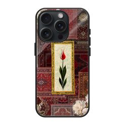 Ottoman Tulip Rug Glass Case