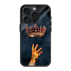 Ornate Crown Glass Case