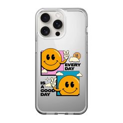 Retro Good Day Clear Case