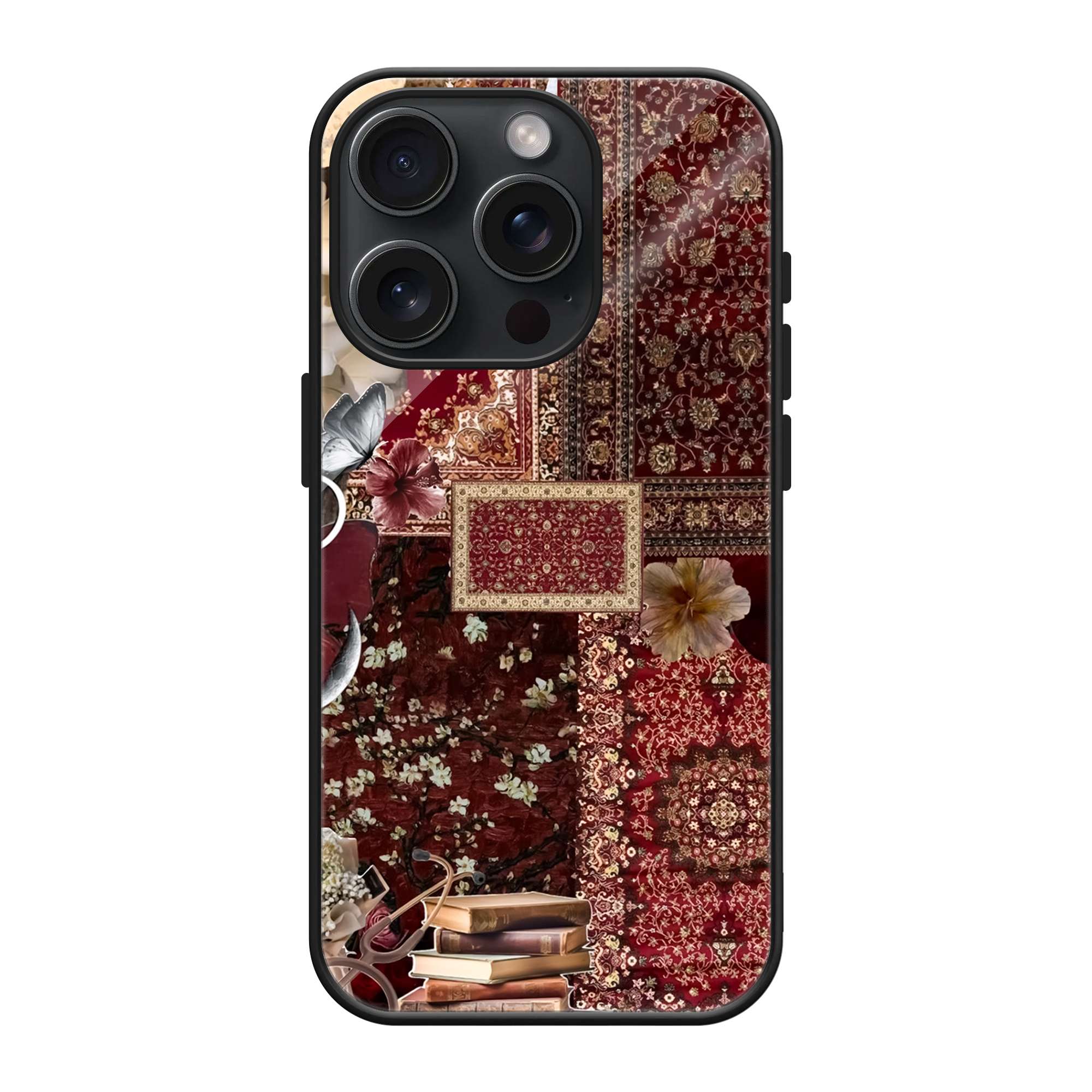 Hand Knotted Carpets Glass Case