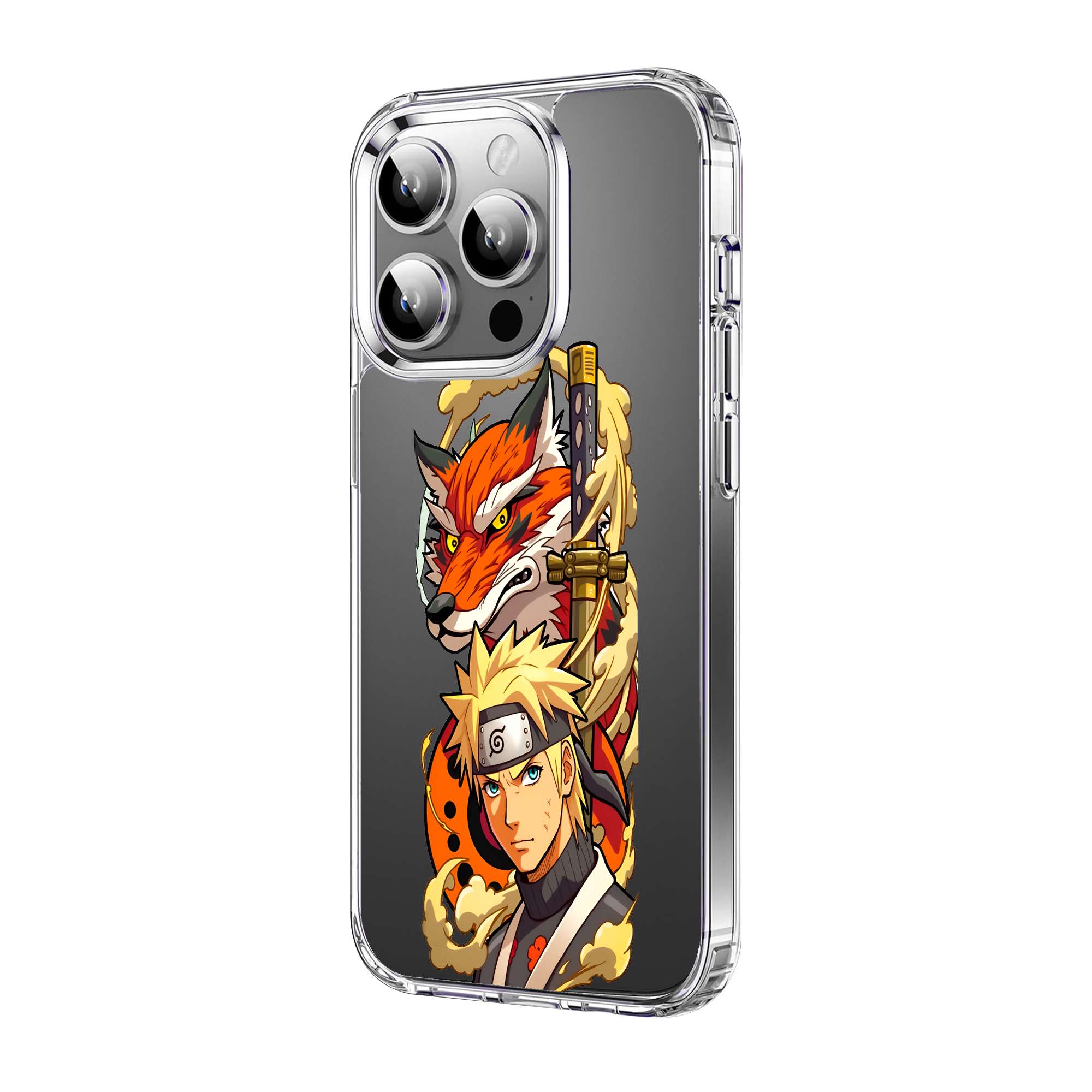 Naruto Fox Clear Case - Image 3