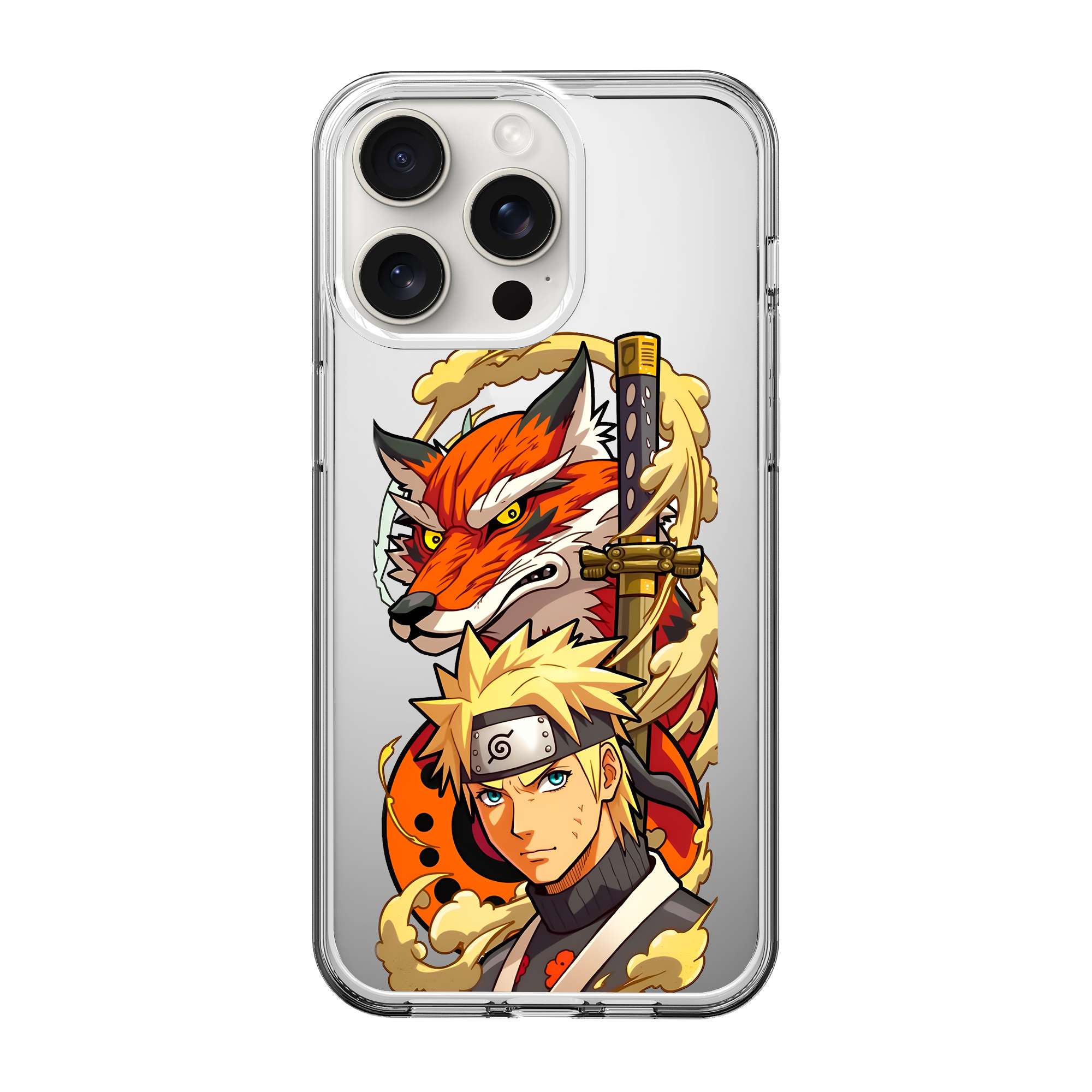 Naruto Fox Clear Case