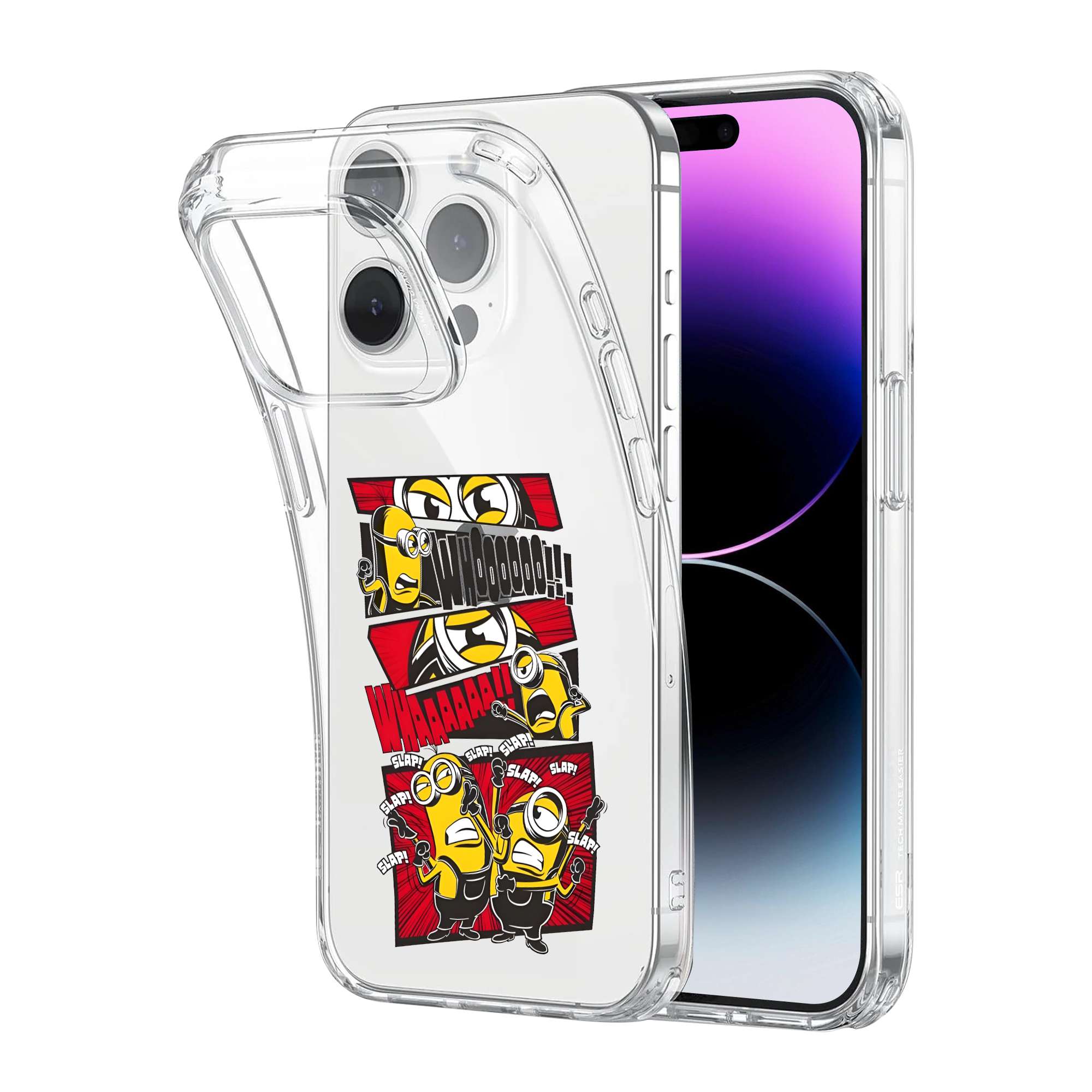 Minion Action Comic Clear Case - Image 2