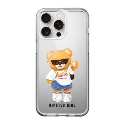 Hipster Girl Clear Case