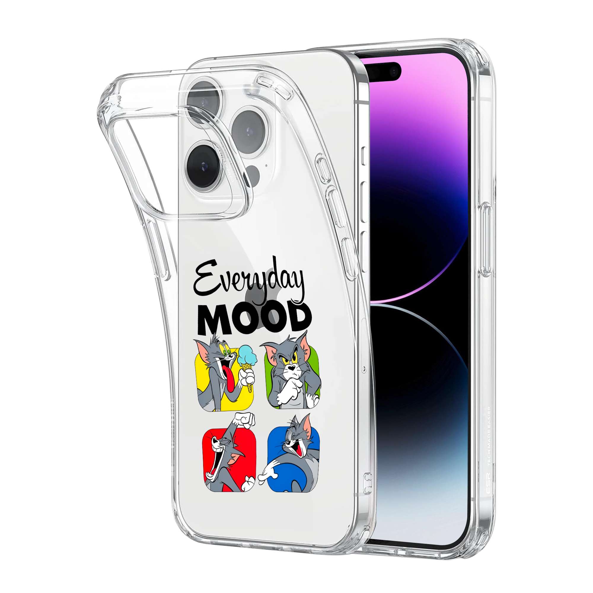 Everyday Tom Moods Clear Case - Image 2