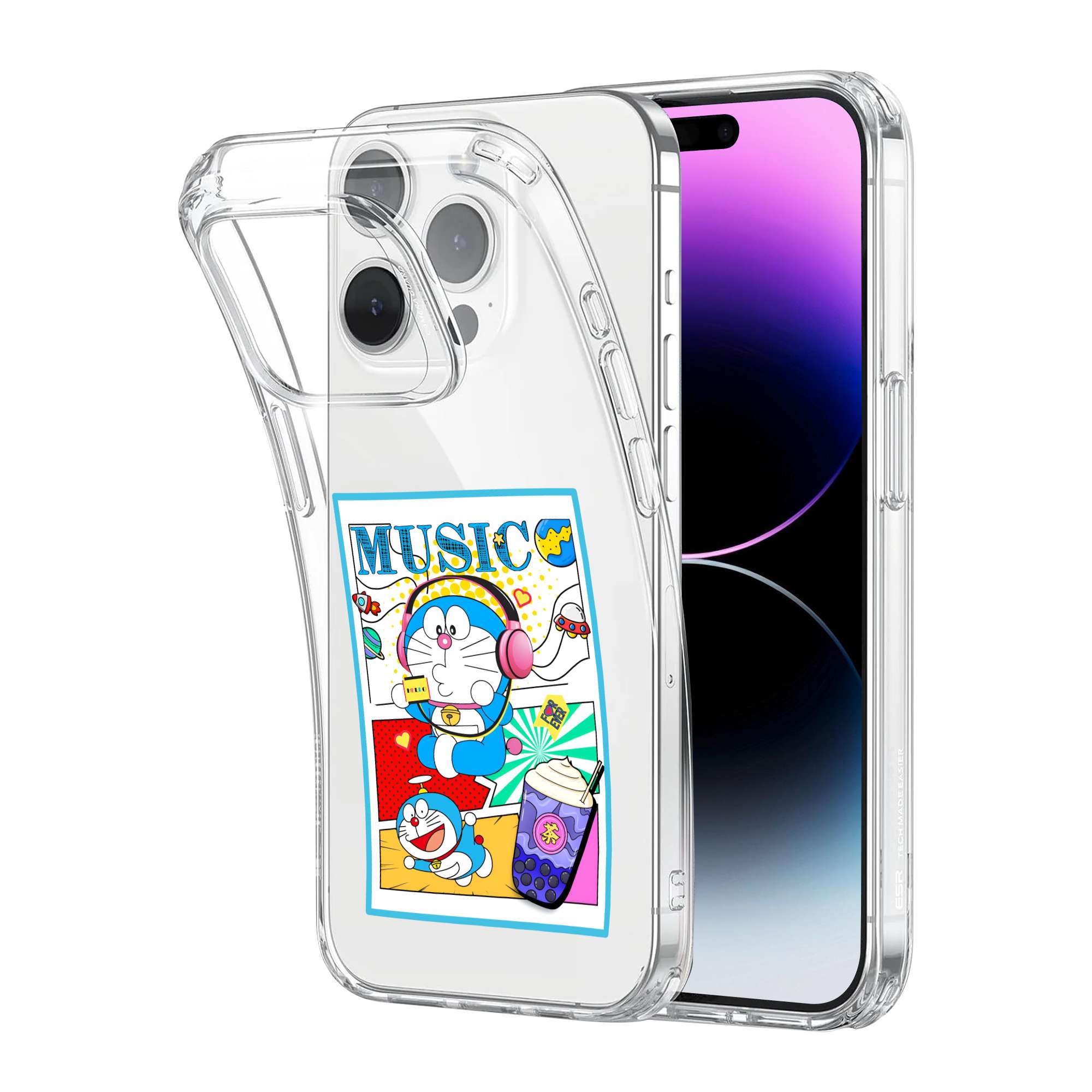 Dora Beats Clear Case - Image 2