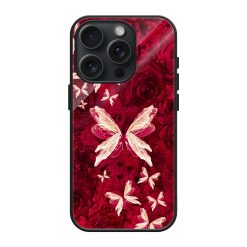 Butterflies Group Glass Case