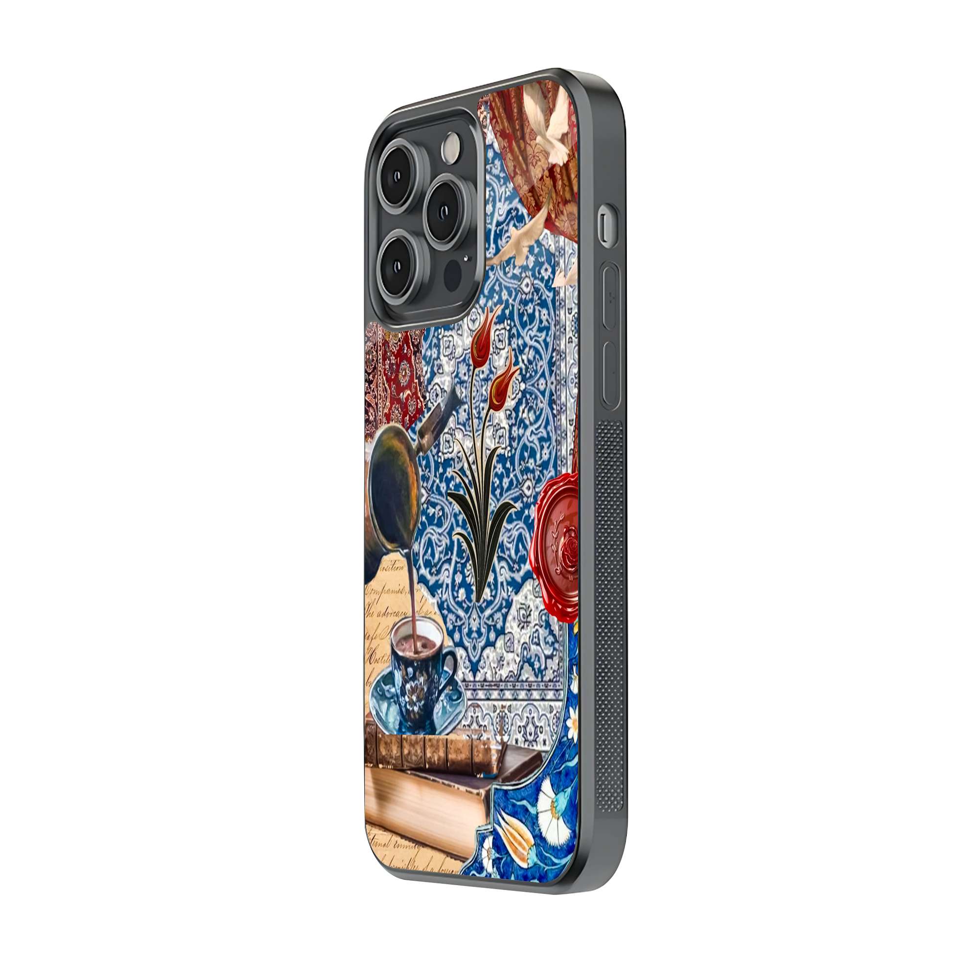 Antique Lanterns Glass Case - Image 2