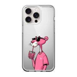 Cool Pink Panther Clear Case