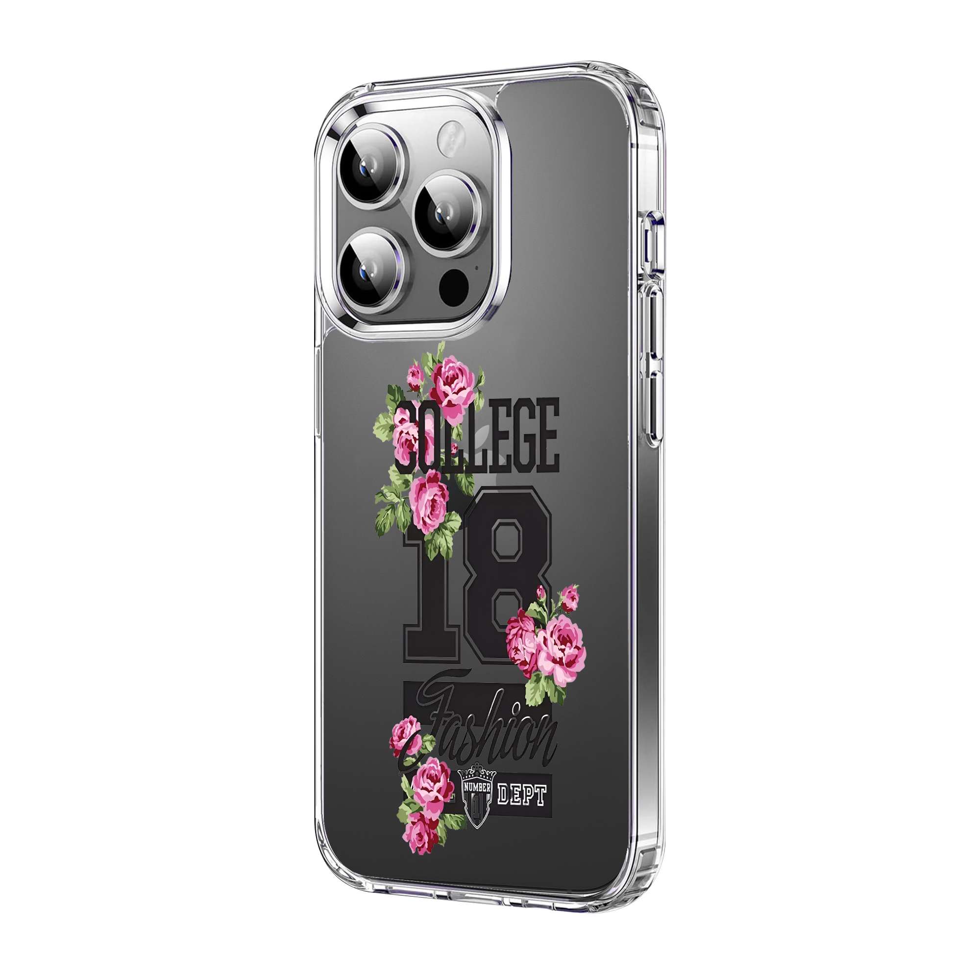 College 18 Bloom Clear Case - Image 3