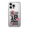 College 18 Bloom Clear Case