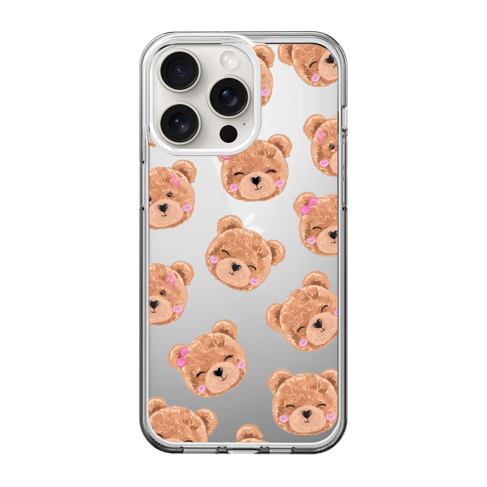 Blushing Bears Clear Case
